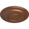 Ekena Millwork Niobe Ceiling Medallion (Fits Canopies up to 8 5/8"), Hand-Painted Polished Copper, 18"OD x 1 1/2"P CM18NIPOS - alternate 2